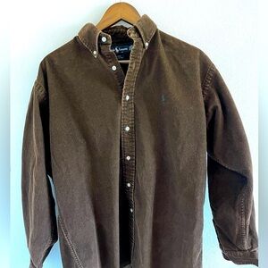 Polo corduroy button down shirt